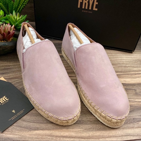 NIB Frye Isbel Espadrille Flats Loafers Lilac - Picture 8 of 14